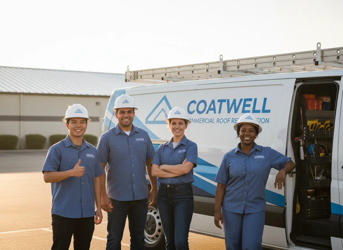 Commercial roof coating company in Westford, VT